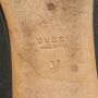 Gucci Vintage Pre-owned Leather flats Black Dames - Thumbnail 8