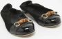 Gucci Vintage Pre-owned Leather flats Black Dames - Thumbnail 4