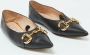 Gucci Vintage Pre-owned Leather flats Black Dames - Thumbnail 4