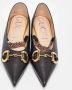 Gucci Vintage Pre-owned Leather flats Black Dames - Thumbnail 3