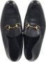 Gucci Vintage Pre-owned Leather flats Black Dames - Thumbnail 2