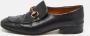 Gucci Vintage Pre-owned Leather flats Black Heren - Thumbnail 2