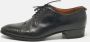 Gucci Vintage Pre-owned Leather flats Black Heren - Thumbnail 2