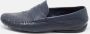 Gucci Vintage Pre-owned Leather flats Blue Dames - Thumbnail 2