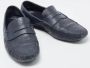 Gucci Vintage Pre-owned Leather flats Blue Dames - Thumbnail 4