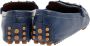 Gucci Vintage Pre-owned Leather flats Blue Dames - Thumbnail 4