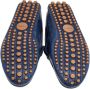 Gucci Vintage Pre-owned Leather flats Blue Dames - Thumbnail 5