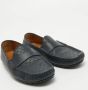 Gucci Vintage Pre-owned Leather flats Blue Dames - Thumbnail 4