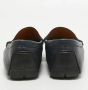 Gucci Vintage Pre-owned Leather flats Blue Dames - Thumbnail 5