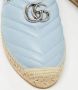 Gucci Vintage Pre-owned Leather flats Blue Dames - Thumbnail 7