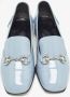 Gucci Vintage Pre-owned Leather flats Blue Dames - Thumbnail 4
