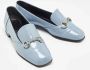 Gucci Vintage Pre-owned Leather flats Blue Dames - Thumbnail 5