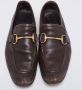 Gucci Vintage Pre-owned Leather flats Brown Dames - Thumbnail 3