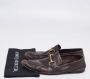 Gucci Vintage Pre-owned Leather flats Brown Dames - Thumbnail 9