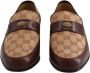 Gucci Vintage Pre-owned Leather flats Brown Dames - Thumbnail 10