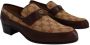 Gucci Vintage Pre-owned Leather flats Brown Dames - Thumbnail 4