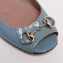 Gucci Vintage Pre-owned Leather flats Gray Dames - Thumbnail 7