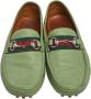 Gucci Vintage Pre-owned Leather flats Green Dames - Thumbnail 2