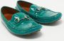 Gucci Vintage Pre-owned Leather flats Green Dames - Thumbnail 4