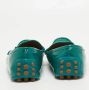Gucci Vintage Pre-owned Leather flats Green Dames - Thumbnail 5
