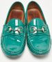 Gucci Vintage Pre-owned Leather flats Green Dames - Thumbnail 3