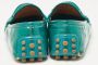 Gucci Vintage Pre-owned Leather flats Green Dames - Thumbnail 5
