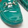 Gucci Vintage Pre-owned Leather flats Green Dames - Thumbnail 7