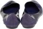 Gucci Vintage Pre-owned Leather flats Purple Dames - Thumbnail 4