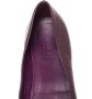 Gucci Vintage Pre-owned Leather flats Purple Dames - Thumbnail 6