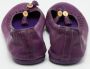 Gucci Vintage Pre-owned Leather flats Purple Dames - Thumbnail 5