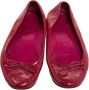 Gucci Vintage Pre-owned Leather flats Purple Dames - Thumbnail 2