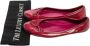 Gucci Vintage Pre-owned Leather flats Purple Dames - Thumbnail 7