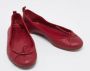 Gucci Vintage Pre-owned Leather flats Red Dames - Thumbnail 4