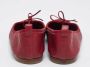 Gucci Vintage Pre-owned Leather flats Red Dames - Thumbnail 5