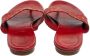 Gucci Vintage Pre-owned Leather flats Red Dames - Thumbnail 4