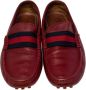 Gucci Vintage Pre-owned Leather flats Red Dames - Thumbnail 2