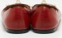 Gucci Vintage Pre-owned Leather flats Red Dames - Thumbnail 5