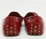 Gucci Vintage Pre-owned Leather flats Red Dames - Thumbnail 5