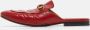 Gucci Vintage Pre-owned Leather flats Red Dames - Thumbnail 2