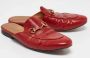 Gucci Vintage Pre-owned Leather flats Red Dames - Thumbnail 4