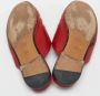 Gucci Vintage Pre-owned Leather flats Red Dames - Thumbnail 6
