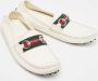 Gucci Vintage Pre-owned Leather flats White Dames - Thumbnail 4