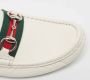 Gucci Vintage Pre-owned Leather flats White Dames - Thumbnail 7