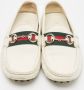 Gucci Vintage Pre-owned Leather flats White Dames - Thumbnail 3