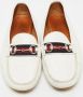 Gucci Vintage Pre-owned Leather flats White Heren - Thumbnail 3