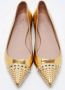 Gucci Vintage Pre-owned Leather flats Yellow Dames - Thumbnail 3