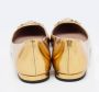 Gucci Vintage Pre-owned Leather flats Yellow Dames - Thumbnail 5