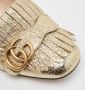 Gucci Vintage Pre-owned Leather flats Yellow Dames - Thumbnail 7