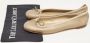 Gucci Vintage Pre-owned Leather flats Yellow Dames - Thumbnail 9