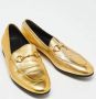 Gucci Vintage Pre-owned Leather flats Yellow Dames - Thumbnail 4